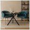 Stuhl Alsen Gold Petrol - 1