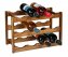Weinregal Mod. Fondi, aus massivem Akazienholz - 1