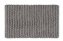 Badteppich Mod. Solivo, grau, Polyester/Baumwolle, 50x80 cm, rutschfest, für Fußbodenheizung geeignet - 1