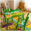 Kindertisch mit Stühlen Kinder Sitzgruppe Dino Motiv bunt aus MDF - 1