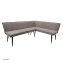 Eckbank 195 x 154 cm Mesilla Braun kurzer Schenkel rechts - 1