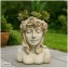 Pflanzgefäß Apollon Büste Aphrodite - 1