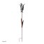 Blumenstecker Rostoptik Blüte Celia - 1
