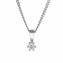 Halskette Gold 585 mit natürlichem Brillant 0,10ct. - 1