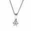 Halskette Gold 585 mit natürlichem Brillant 0,20ct. - 1