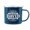 Echter Kerl Emaille Becher David - 1