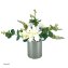 Kunstblume weiße Jasmin in Vase Leilani - 1