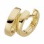Ohrringe Gold 585 hochglanzpoliert 11,4mm Durchmesser - 1