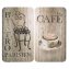 Herdabdeckplatte Universal Mod. Bistro, 2er Set, für alle Herdarten geeignet - 1