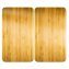 Herdabdeckplatte Universal Mod. Holz-Optik, 2er Set, für alle Herdarten geeignet - 1