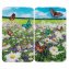 Herdabdeckplatte Universal Mod. Sommerwiese, 2er Set, für alle Herdarten geeignet - 1