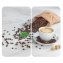 Herdabdeckplatte Universal Mod. Café Aromatica, 2er Set, für alle Herdarten geeignet - 1