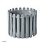 Blumentopf mit Wasserspeicher Nessa rund grau - 1