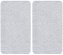 Herdabdeckplatte Universal Mod. Transparent, 2er Set, für alle Herdarten geeignet - 1