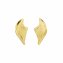 Ohrstecker 925 Sterling Silber vergoldet Glänzend - 1