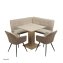 Sitzgruppe Taupe/Cord Joschka - 1