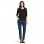 ¾ Arm Shirt mit Glitzer - 1