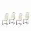 Schwingstuhl 4er Set PU creme DannyP - 1