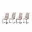 Schwingstuhl 4er Set PU cappuccino DannyP - 1