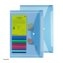 Dokumententaschen A4 Polypropylen 2er Set Blau - 1