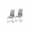 Schwingstuhl 2er Set PU cappuccino SallyC - 1