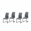 Schwingstuhl 4er Set PU grau SallyP - 1