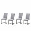 Schwingstuhl 4er-Set Grau LennyP - 1