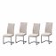 Schwingstuhl 4er-Set Creme LennyP - 1