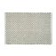 Badteppich Mod. Covelo Weiß-Beige, 50 x 80 cm, rutschfest und waschbar bis 30 °C - 1