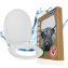 WC Sitz Mod. Yak, Toilettendeckel mit Absenkautomatik und Motiv - 1