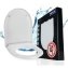 WC Sitz Mod. Sindia Weiß, stabiler Toilettensitz mit Absenkautomatik - 1