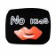 Mund-Nasen-Bedeckung No Kiss - 1