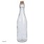 Glasflasche 0,5 Liter mit Korkverschluss - 1