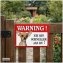 Blechschild Wachhund Chihuahua - 1