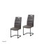 Schwingstuhl 2er Set PU braun DannyP - 1