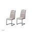 Schwingstuhl 2er Set PU cappuccino DannyP - 1