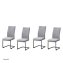 Schwingstuhl 4er-Set Grau LennyP - 1