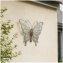 Metall Wanddekoration Schmetterling 44x35 cm dekorativ Vintage Look - 1