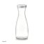 Glaskaraffe, 1000 ml mit Metalldeckel - 1