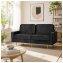 Sofa Sidonie Velvet Schwarz - 1
