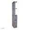 Raumteilerregal 118 cm Thekla Beton - 1