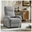 Liegesessel Jasna Cord Grau - 1