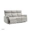 Sofagarnitur mit Relaxfunktion Koba Grau - 1