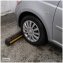 Radstopper 2er Set Parkplatzbegrenzung mit Reflektorstreifen Kunststoff - 1