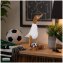Dekoente Quakinho Ballfüßler aus Holz 25 cm Fußball Dekofigur - 1