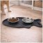 Tier-Futternapf, 2er Set Fisch - 1