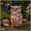 LED Eule mit Glitter - 1