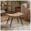 Hocker Freya Velvet Braun - 1