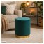 Hocker Reese Velvet Grün - 1