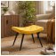 Hocker Freya Velvet Gelb - 1